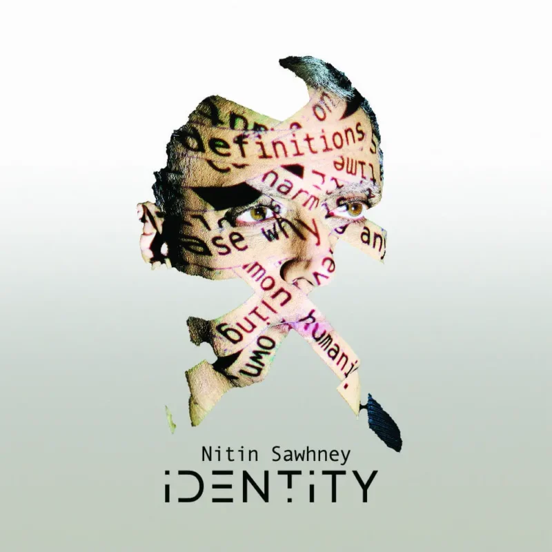 Identity album cover showing Nitin Sawhney